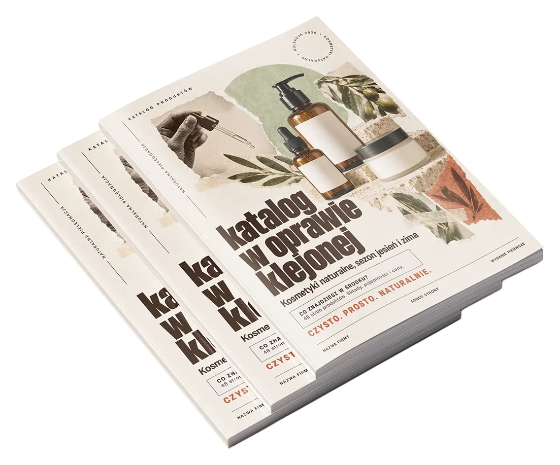 Katalog w oprawie klejonej